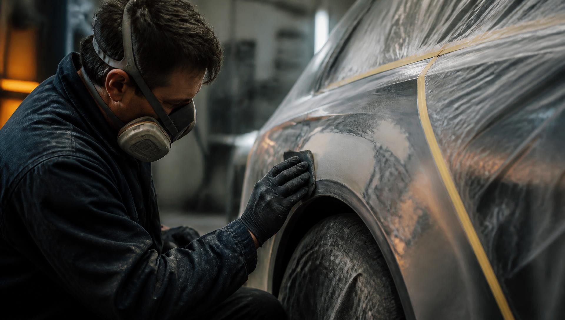 Karosseriearbeit an einem Kotflügel – Smart Repair und Unfallinstandsetzung bei Auto Ludwig Putz in Passau-Innstadt